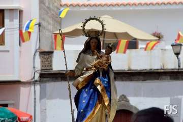 Telde, en la procesión capitalina de San Lorenzo
(Foto Francisco Javier Santana)